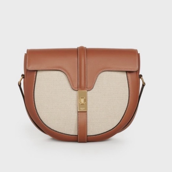 Celine Besace 16 Bag, signs of use, with some stains - Picture 3 of 10